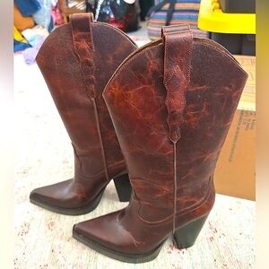 Jeffrey Campbell Bad2daBone Western Boot